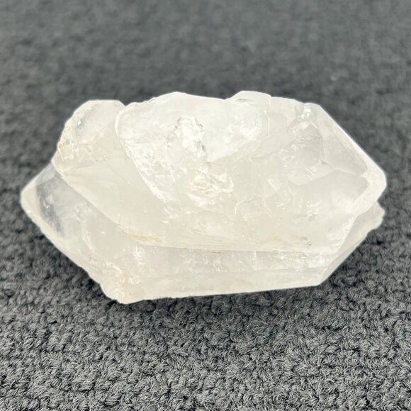 Clear Arkansas Quartz Crystal Cluster Mineral Gemstone App. 3"x1.5"x1.5" 5.2 oz - Picture 7 of 16